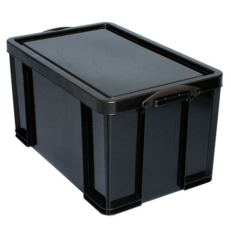 black metal box with attached top|black plastic storage containers.